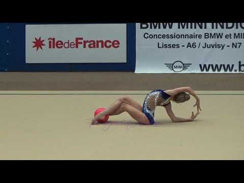 Alessia VERSTAPPEN (BEL) ball - 2019 Corbeil junior AA