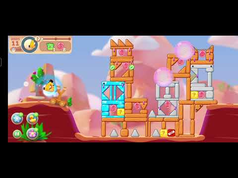@AngryBirds Cross Angrybird  Rocky Canyons cross level 1411 to 1415 #281 #gameplay #nocopyright