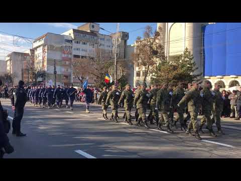 Centrul de Detentie Braila - Tichilesti - defilare 1 decembrie 2019