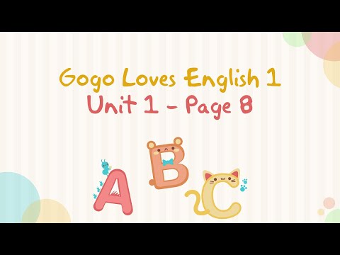 PRE STARTERS 2 | UNIT 1 | PAGE 8