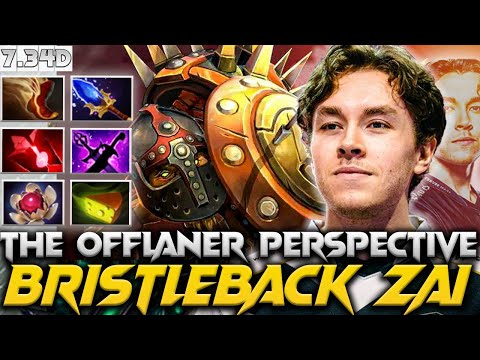 7.34D Patch Zai - Bristleback The Offlaner : Team Liquid VS Evil Geniuses TI 2023 Dota 2