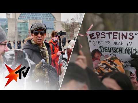 Xavier Naidoo vor dem Kanzleramt | stern TV