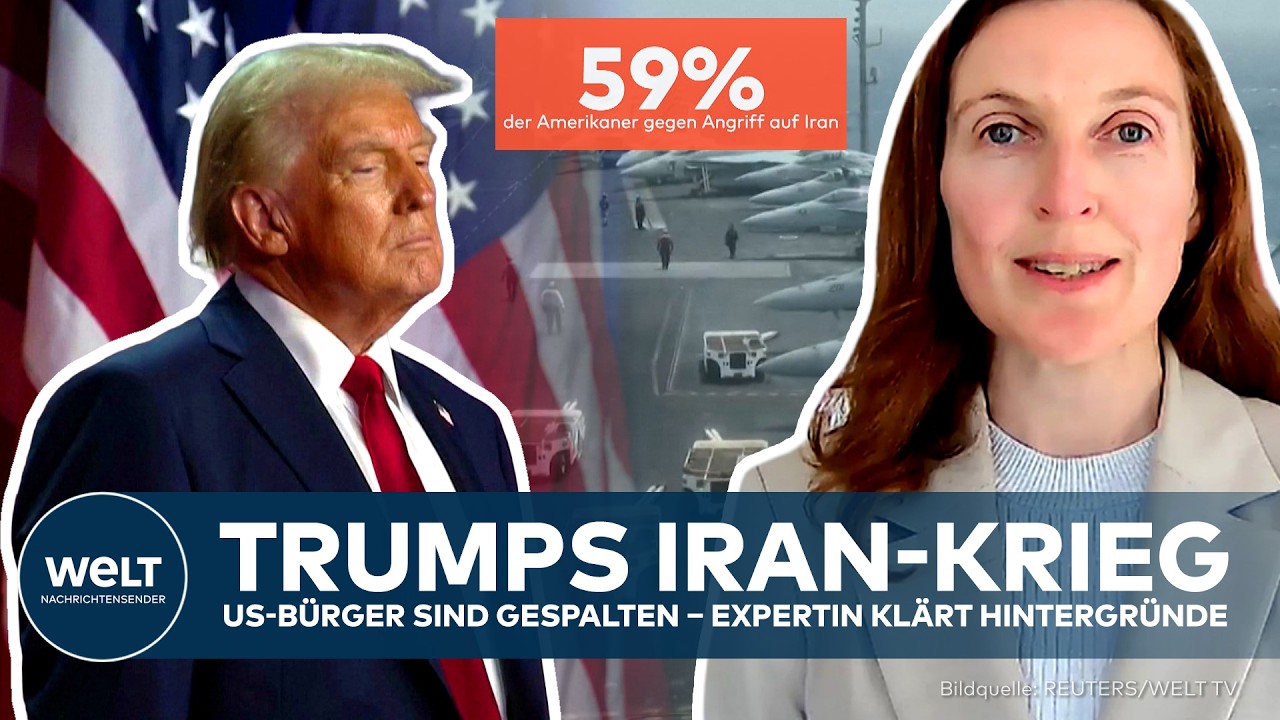 TRUMP: Der Iran-Krieg des US-Präsidenten spaltet die Bürger – Politkexpertin ordnet Hintergründe ein