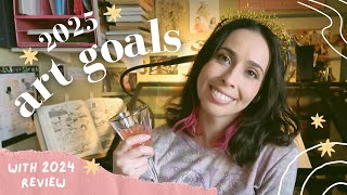 My 2025 Art Goals [as a comic artist] ✨