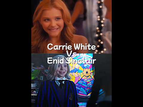 Carrie White vs Enid Sinclair #edit#viral#share#like#horror