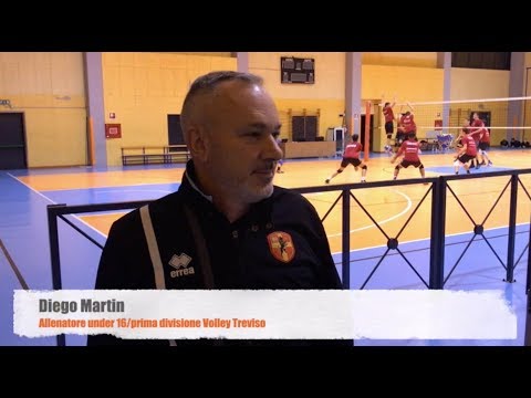 IL COACH DELL'U16 MARTIN PRIMA DELL'ESORDIO IN PRIMA DIVISIONE