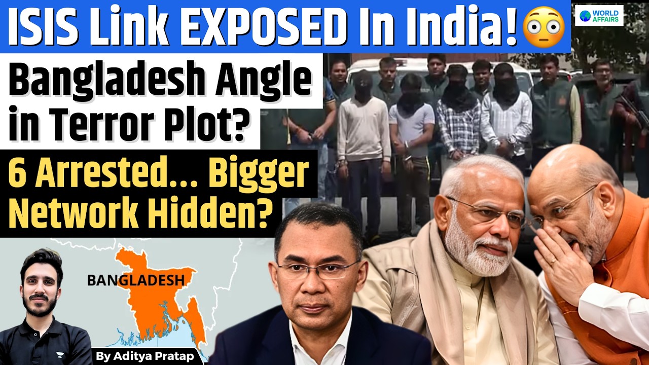 Sleeper Cell Exposed in India: ISIS, Pakistan & Bangladesh Links Revealed | India on High Alert