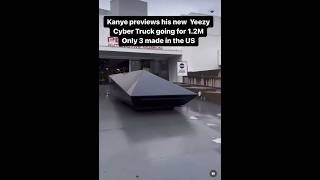 Kanye west new yeezy cyber truck for 1 2m only 3 made