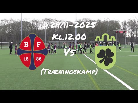 Bk Frem U13 - Taastrup Fc U13(D.29/11-2025.Træningskamp)