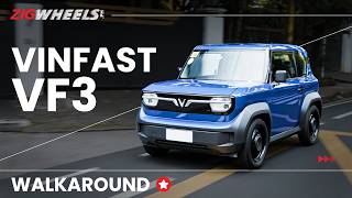  Range Test to (Almost) Empty! Vinfast VF3 Walkaround | Zigwheels.Ph 