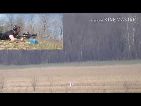 Long Range Shooters of Utah 1500 Yard Milk Jug Challenge 1st round impact Tikka t3x 300 win mag