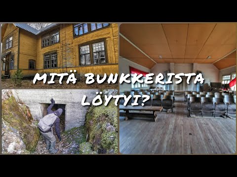 Salpalinjan varrelta autio / hylätty suojeluskuntatalo & bunkkeri 4k 2020 tutkimusmatka urbex