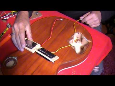 SOLDERING PICK-UPS TO A LP-1 OR MB-1 (PART 1)