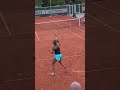 Marta Kostyuk ends an exhausting rally with a big forehand 😤