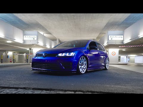 Darkness. Static Golf 7 R | 4k