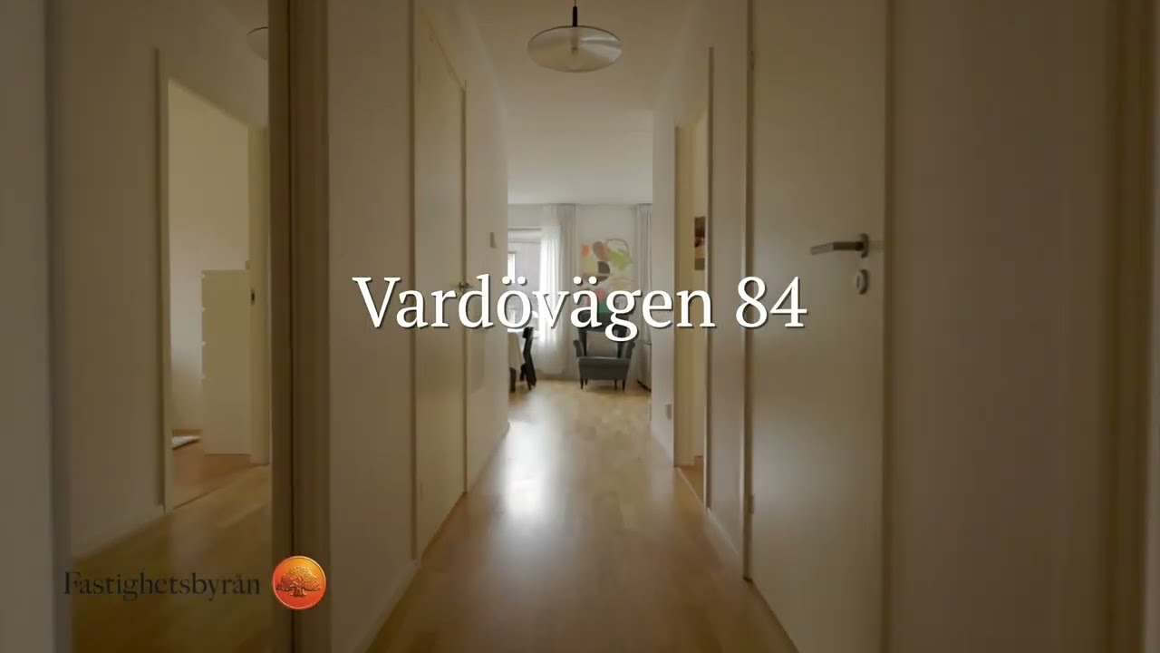 3 rum Lägenhet på Vardövägen 84  Vega Haninge kommun - video