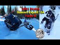 First ride on 2023 Skidoo Gen 5 Summit Expert 154 Turbo R, and Polaris 850 Matryx Chaos Slash 146