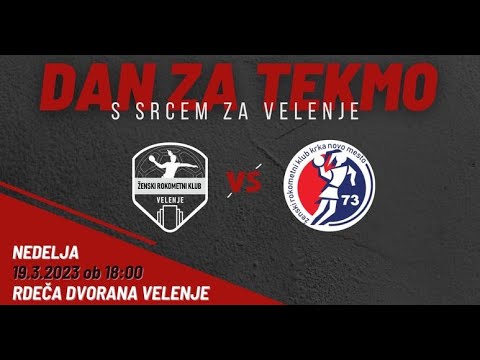 2.T ČETRTFINALE ŽENSKE (2022/23): ŽRK VELENJE : ŽRK KRKA NOVO MESTO [PRENOS]