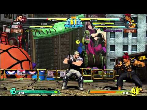 marvel vs capcom 3 ranked match #3