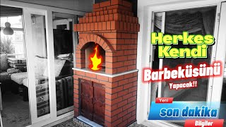 Barbekü yapımı. 🔥🔥 Detaylı anlatım. Sizde yapabilirsiniz!!
