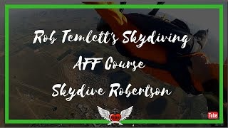 My skydiving AFF course at Skydive Robertson