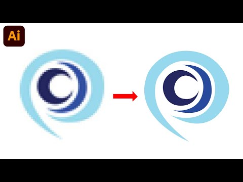 Convert a Low Resolution Logo into a High Res Vector Graphic in Illustrator