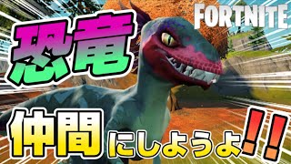 【ラプター】これが本当の最恐生物！ラプターを仲間にするのが正解です！【フォートナイト】