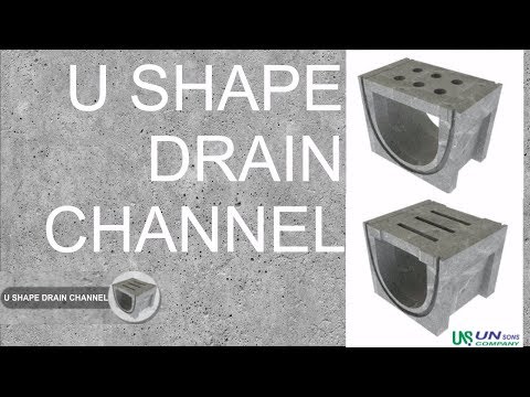 U Shape Drain Channel