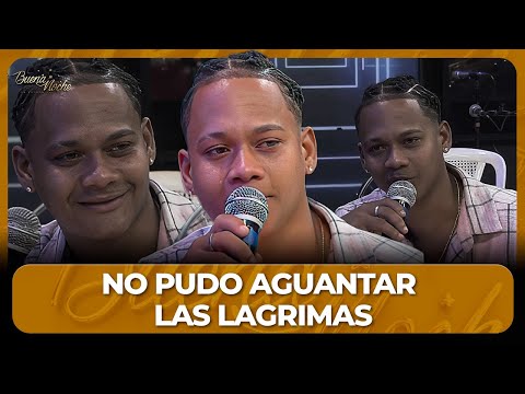 DALVIN LA MELODIA NO PUDO AGUANTAR LAS LAGRIMAS AL VER EL APOYO DE SUS SERES QUERIDOS | BN