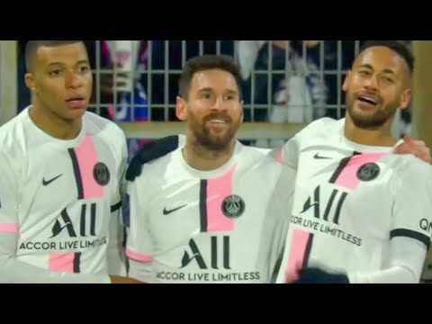 Lionel Messi vs Clermont - Ligue 1 09/04/2022 English Commentary 1080p