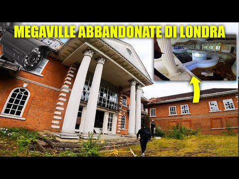 ENTER THE ABANDONED MEGAVILLAS ON LONDON'S BILLIONAIRE STREET - ESCAPING FROM SECURITY!