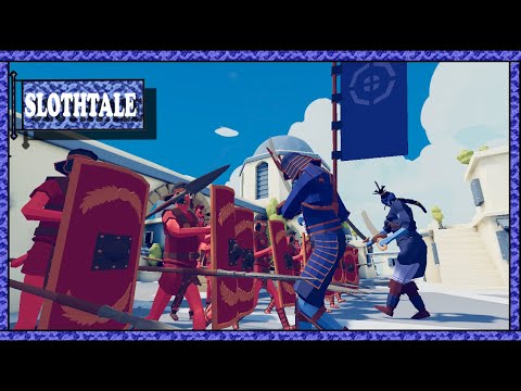 This DUO is Unstoppable - TABS | PIRATE QUEEN & SHOGUN  ( Totally Accurate battle Simulator )