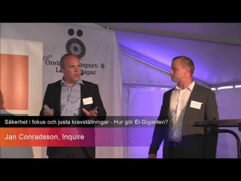 Transportsäkerhetskonferens 2015 - 08. Jan Conradsson, Jonas Telander Elgiganten