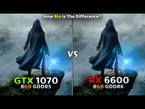 GTX 1070 vs RX 6600 Test In 2023 | How Big Is Difference?🤔 10 Games Tested