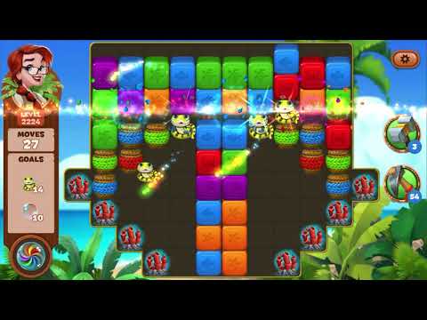 Lost Island Blast Adventure Level 2224 NO BOOSTERS - A S GAMING ✔️