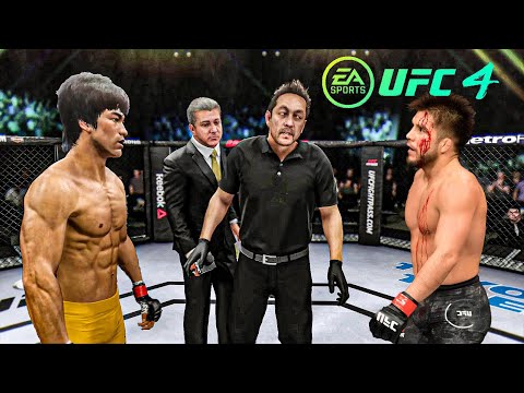Bruce Lee vs Henry Cejudo   EA Sports UFC 4   Epic Fight 🔥🐲
