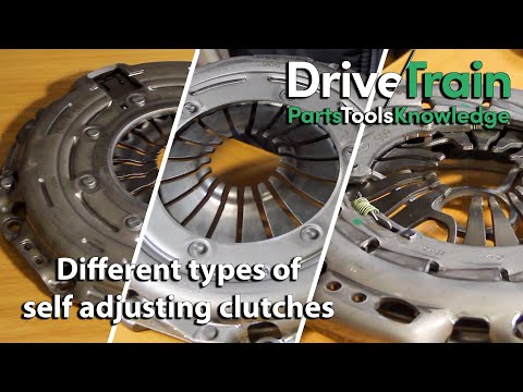 Different types of self-adjusting clutches