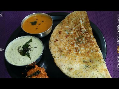 Instant Crispy Rava Dosa / Instant Masala Rava dosa In Kannada/ Easy Breakfast Recipe anvika channel Video