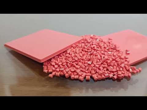 Assent polymers abs safari orange virgin granules, for plast...