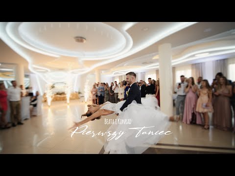 Takiego pierwszego tańca życzymy każdej Młodej Parze ! Beata i Konrad, trzy pierwsze tańce.