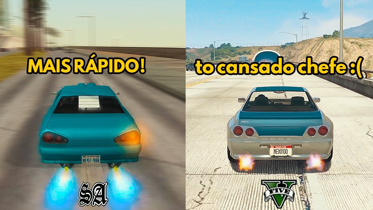 20 Coisas que o GTA San Andreas faz MELHOR que o GTA 5