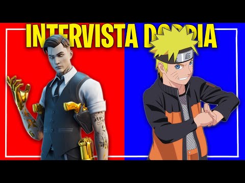 INTERVISTA DOPPIA MIDA E NARUTO SU FORTNITE - Doppiaggio ITA