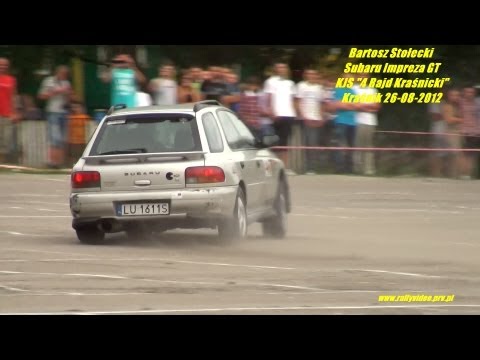 Bartosz Stołecki - Subaru Impreza GT - KJS "4 Rajd Kraśnicki" Kraśnik 26-08-2012