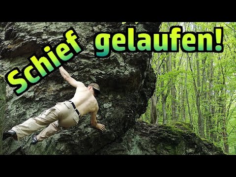 Schief gelaufen - schräger Spaß am Schieferblock №278