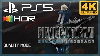 [4K/HDR] Final Fantasy VII Remake Intergrade / Playstation 5 Gameplay / Quality mode