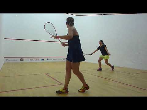 TOURNAMENT OF PYRAMIDES 2018 - Hana Ramadan (EGY) bt Eva Fertekova (CZE) 11-5, 11-6, 11-4