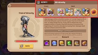 ☢ VC125 ☢ Trial of Atrocity vs Atro-team (main t40 LoFA)