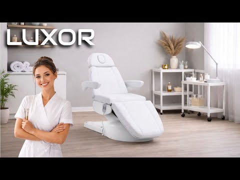 Luxor poltrona lettino estetica 3 motori