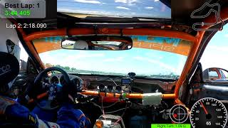 24 Hours of Lemons: Southern Discomfort 2021 Sebring Team Race Jeep Dragonball350z James stint 1