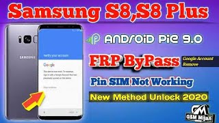 Samsung S8 S8 Plus Frp Bypass Google Account Unlock Android 10 U4 U5 U6 Frp Bypass Samsung